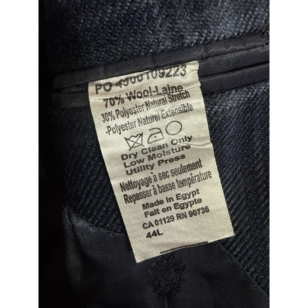 NWT Lauren by Ralph Lauren Men's Lexington Wool Blend Ultra Flex‎ Sport Coat 44L